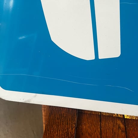 Vintage PHONE SIGN 両面 7-372