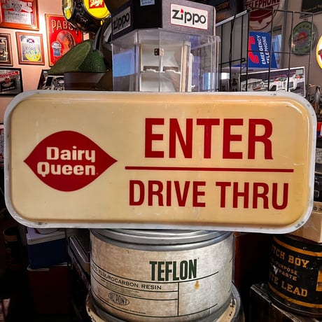 Vintage DairyQueen DRIVETHRU sign 20-408
