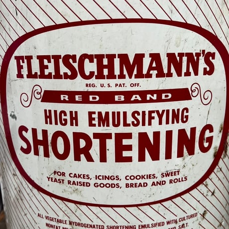 Vintage Shortening Can 11-14