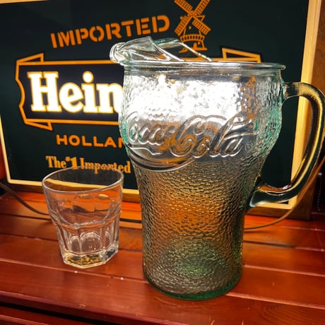 Vintage Coca Cola グラスピッチャー　17‐35