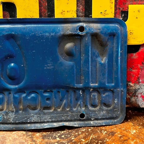 Vintage License Plate コネチカット州　19-107-6