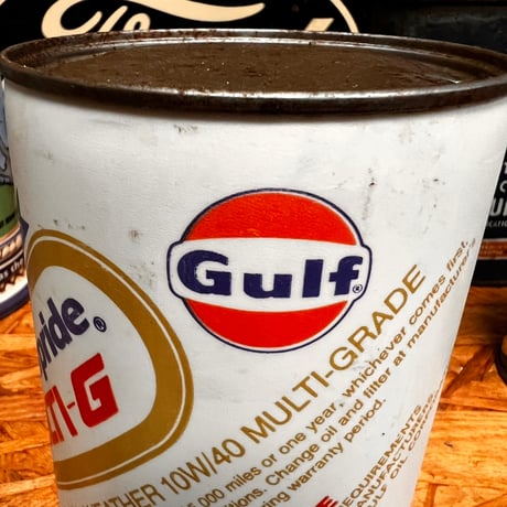 Vintage Gulf OIL Can 11-161-6