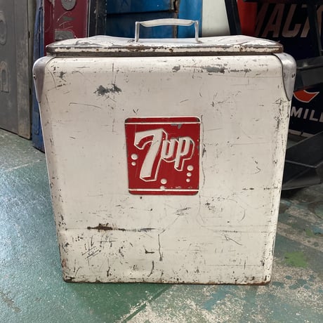 7UP　ヴィンテージ　クーラーボックス　8-250