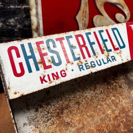 Vintage CHESTERFIELD CIGARETIES SHELF 14-58