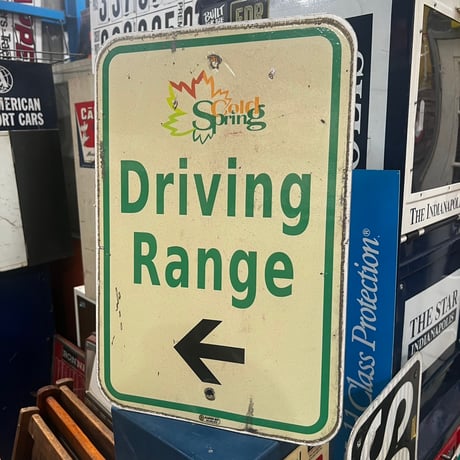Vintage ROADSIGN 19-105-28