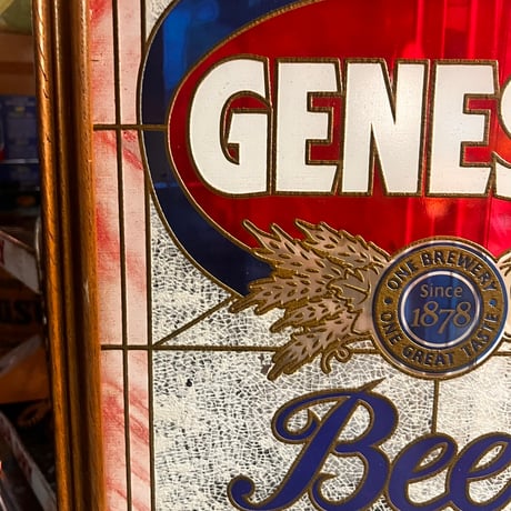Vintage GENESEE Beer Sign 20-202-64