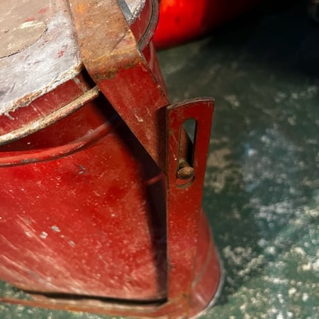 Vintage EAGLE METAL TRASH CAN 16-281