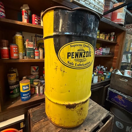 Vintage Pennzoil  ドラム缶 21-305