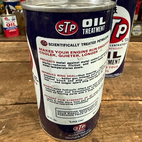 Vintage STP OIL CAN (中身入り) 3缶SET 17-77-10.12.13
