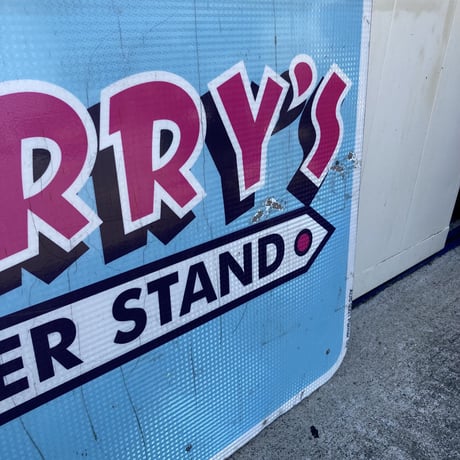 motel6 × P.TERRY′S　ヴィンテージ　両面看板　14-388-4