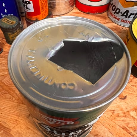 Vintage Motor Gas Oil Can 16-c-73