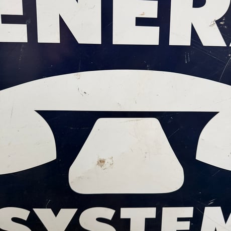 Vintage GENERAL SYSTEM 看板 20-227