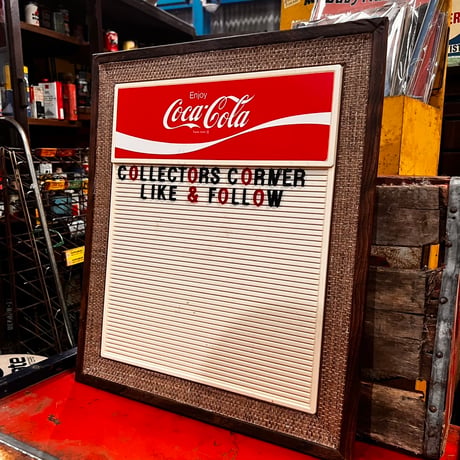 Vintage　Coca-cola  メニューボード　20-97