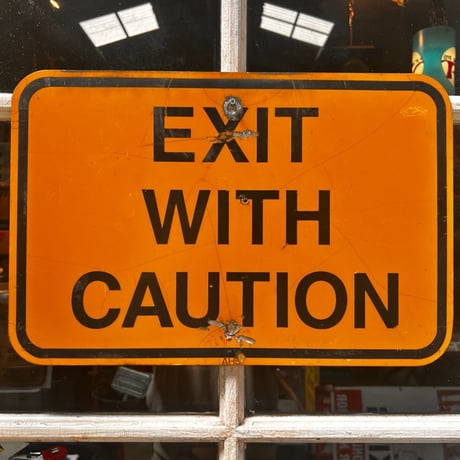 Vintage EXIT SIGN 19-105-23
