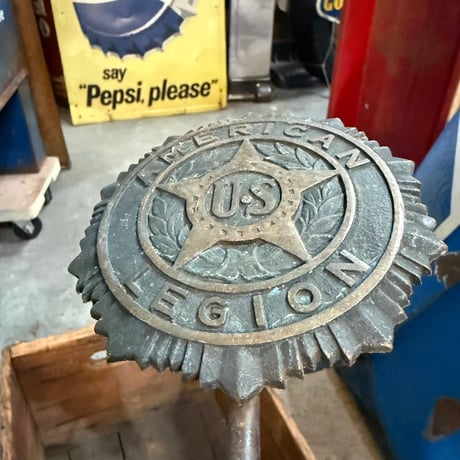 Vintage AMERICAN LEGION  アイアンサイン 19-185-5