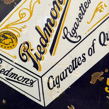 Vintage Piedmont Cigarettes 琺瑯サイン 21-355