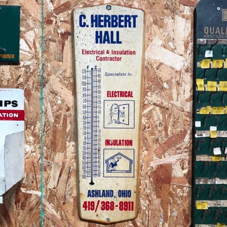 C.HERBERT HALL ヴィンテージ 温度計