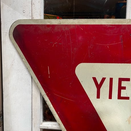 Vintage YIELD 道路標識 看板 19-108-69