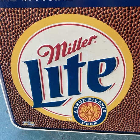 Miller Lite × SUPER BOWL　ヴィンテージ　看板　14-352