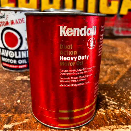 HAVOLIN MONARCH KENDOLL ヴィンテージ　オイル缶【3缶SET】　16-ｃ-79