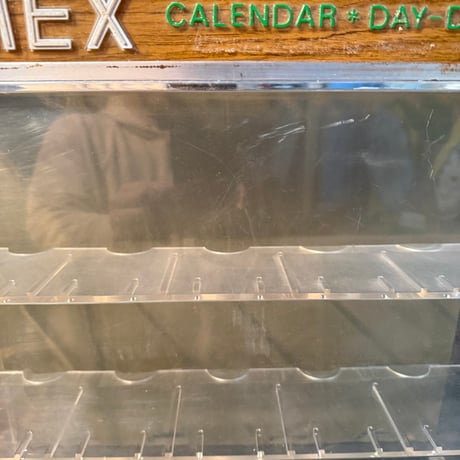 Vintage TIMEX CALENDAR DAY-DATE ディスプレイケース 20-373