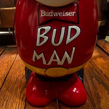Vintage バドマン バドワイザー Beer ジョッキ 箱付き 17-193