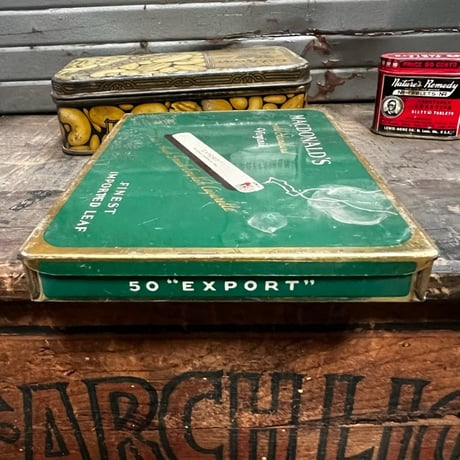 Vintage MACDONALD'S EXPORT TOSACCO CAN 19-122-25