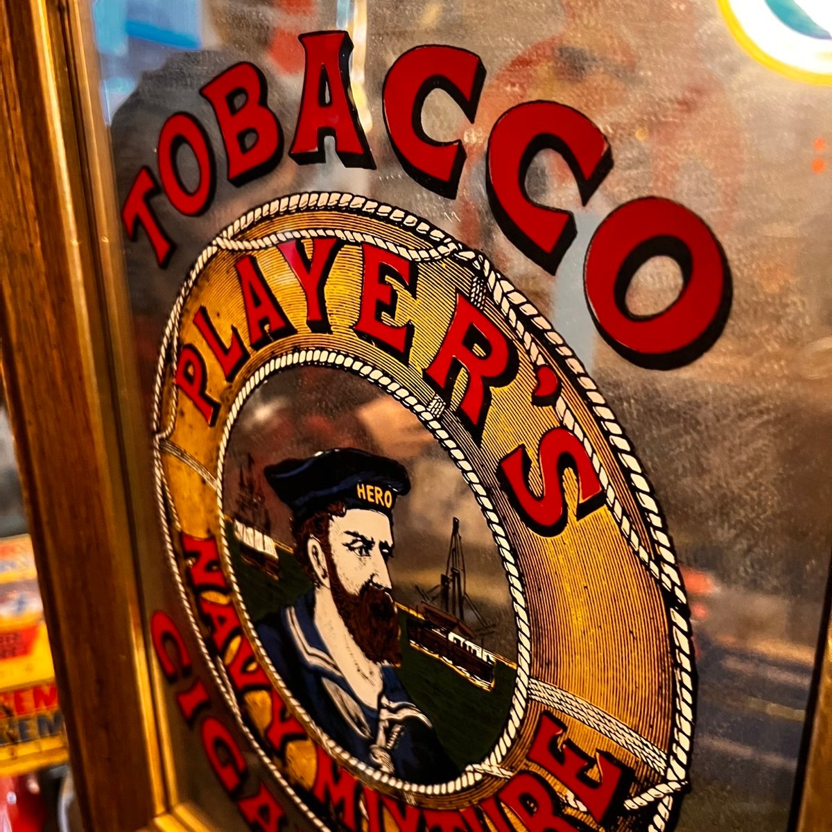 Vintage パブミラー TOBACCO 19-79 | BigBear Online Store