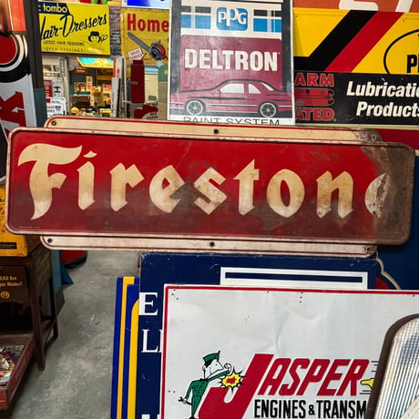 Vintage Firestone 大型看板 1-42