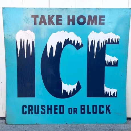 ICE ヴィンテージ 大型看板