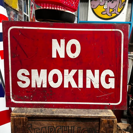 Vintage NO SMOKING SIGN 19-108-43