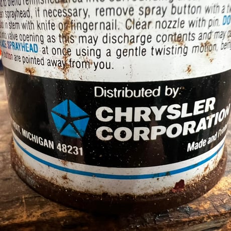 Vintage Mopar Oil Can 16-c-64