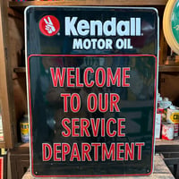 Vintage Kendall Motor Oil 看板 21-332