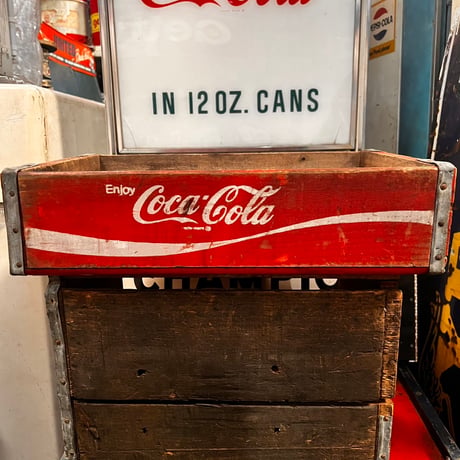Vintage Coca-cola Wood Crate 18-38-4