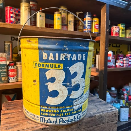 Vintage DAIRYADE  FORMULA 33 メタルペール 21-152