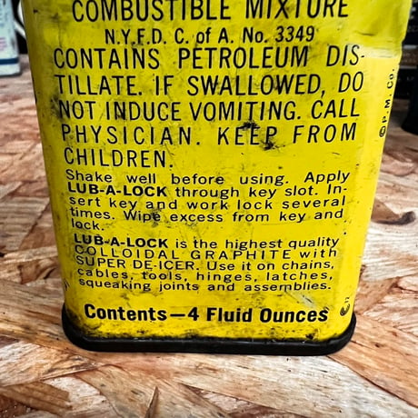 Vintage Lub-a-Lock Oil Can 16-c-77