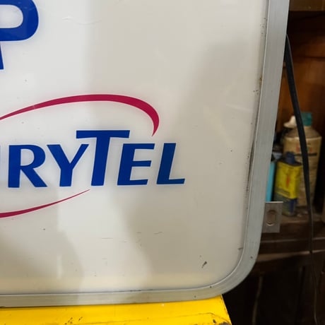 Vintage CENTRYTEL ライトアップ両面看板 15-173