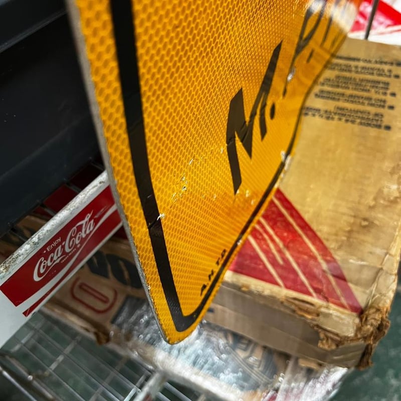 35M.P.H ヴィンテージ ロードサイン 道路標識 (15)295-23 | BigBear