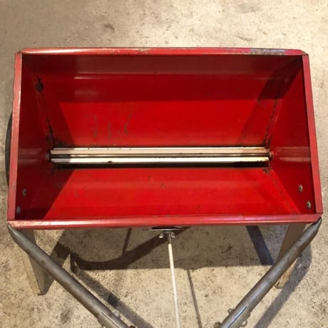 RED DEVIL ヴィンテージ カート ドロップ式スプレッダー 手押し式散布機