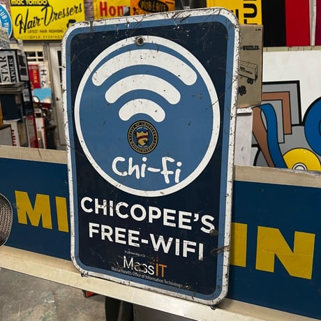 Vintage WIFI SIGN 19-105-24