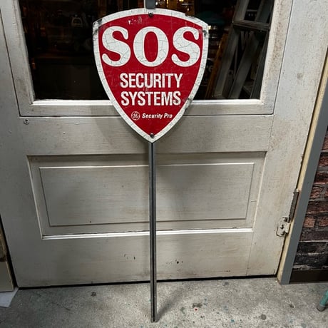Vintage GE Security SIGN 19-237