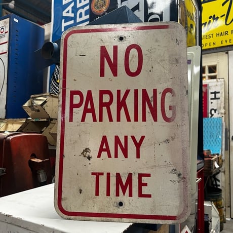 Vintage　ロードサイン　NO PARKING　14-504