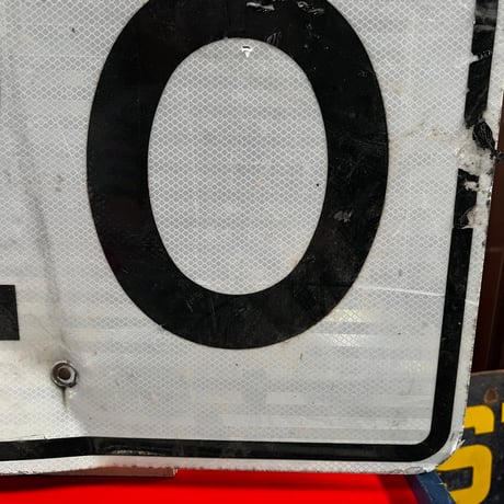 Vintage　SPEEDLIMIT20　道路標識　18-14