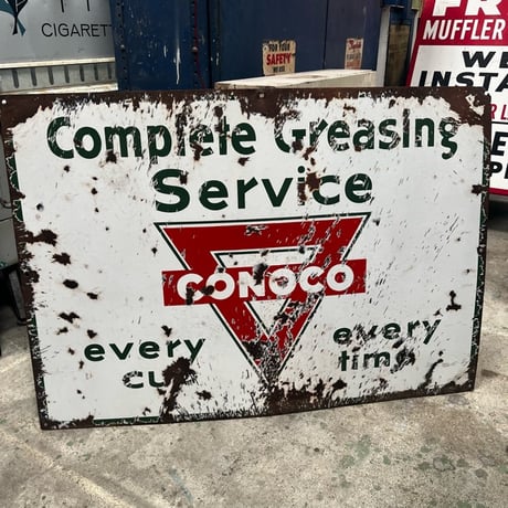 Vintage CONOCO Enamel SIGN 17-169