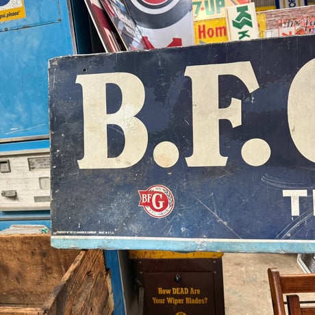 Vintage B.F. Goodrich 大型看板 20-231