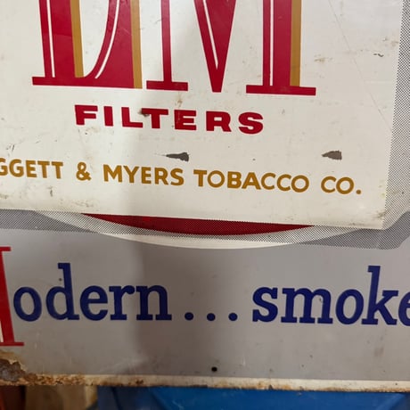 Vintage L&M FILTERS 看板 18-118