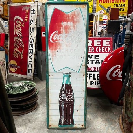 Vintage Coca-Cola SIGN 1950'S 17-359