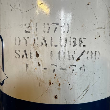 ヴィンテージ　SUNOCO　5ガロン　OIL缶　15-26