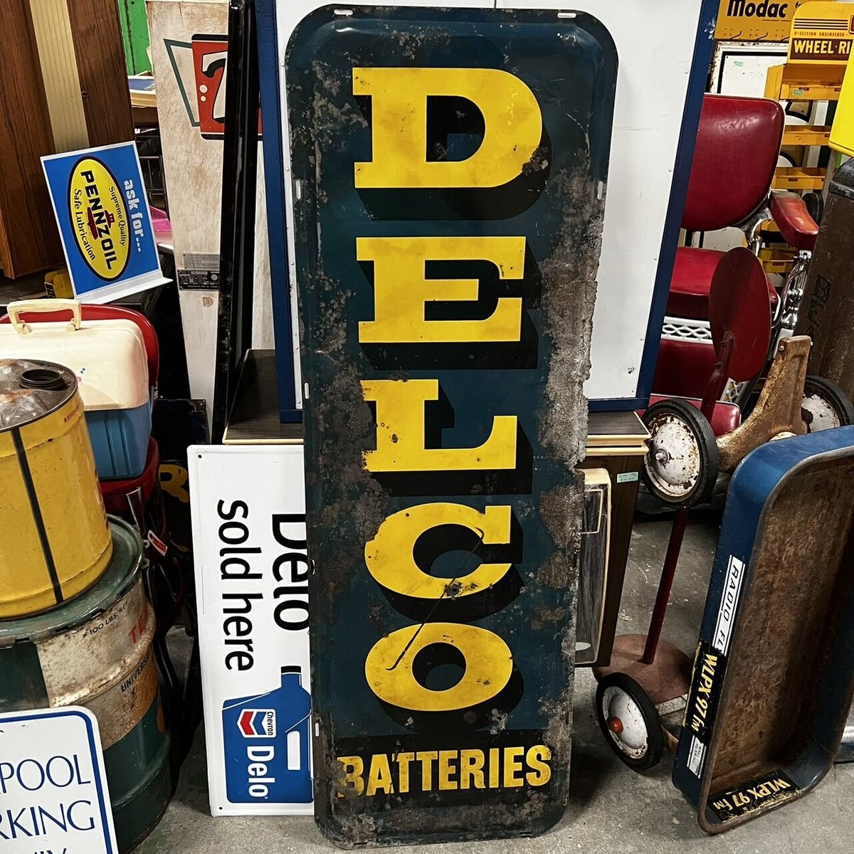 DELCO ヴィンテージ看板 15-260 | BigBear Online Store