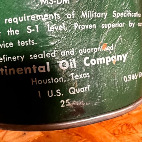 Vintage Motor Gas Oil Can 16-c-73